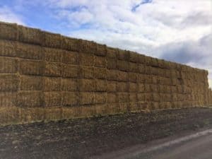 Stacked hay. Photo by Supersize LIFE.