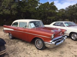 1957 Chevy Delray car.