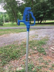 Campground water source.