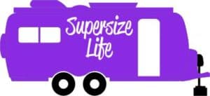 Purple Supersize Life Camper.