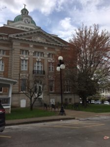 Giles County Courthouse in Pulaski, Tennessee.